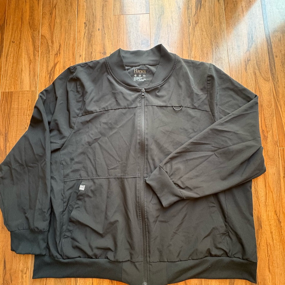 Hanes Windbreaker Bomber Jacket / 3XL but fits like XL